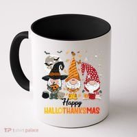 Happy Hallothanksmas Ghomes Coffee Mug thumb 0