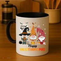 Happy Hallothanksmas Ghomes Coffee Mug thumb 4