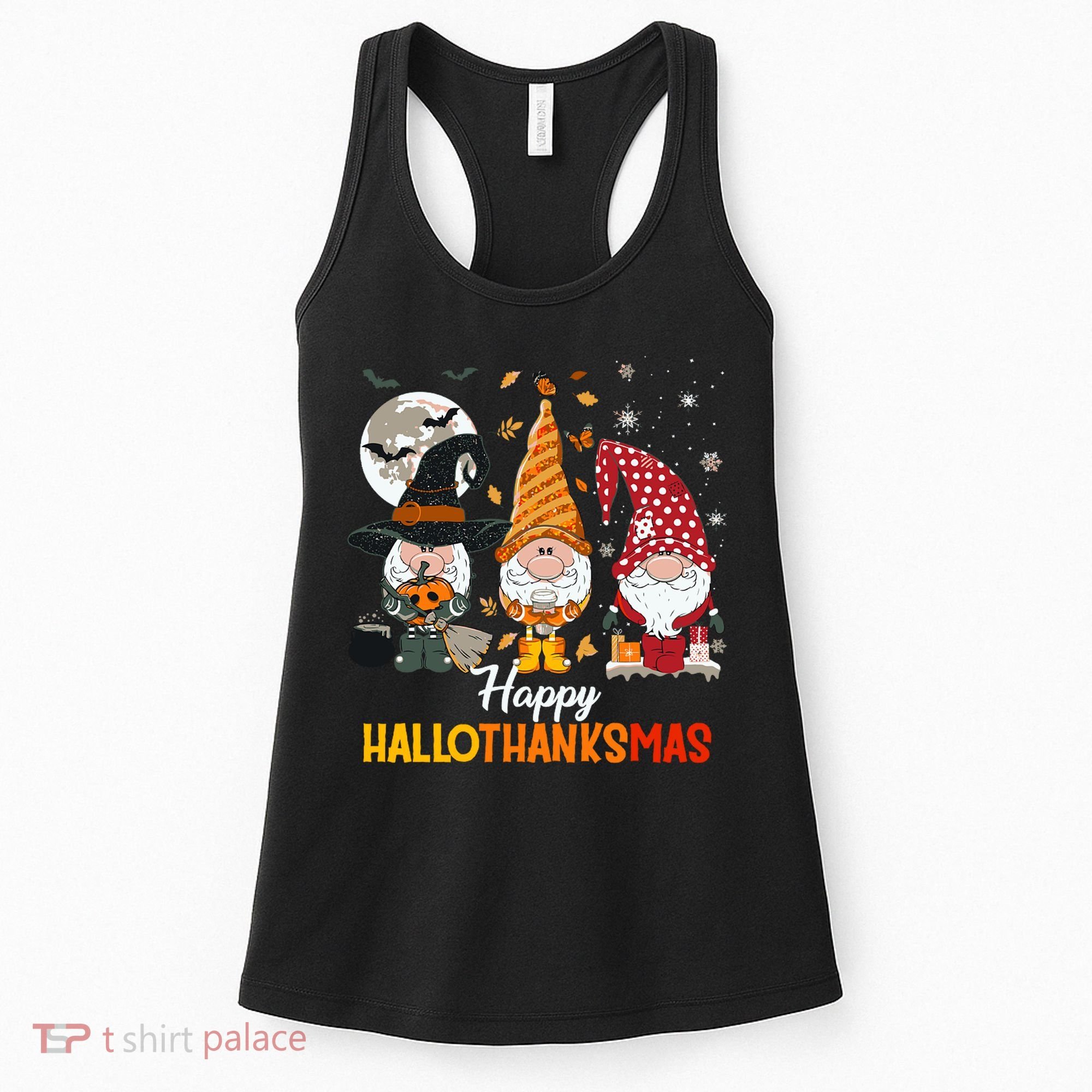 Happy Hallothanksmas Ghomes Women's Tank Top