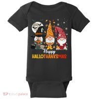 Happy Hallothanksmas Ghomes Baby Bodysuit thumb 0