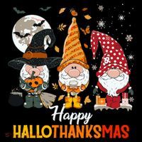 Happy Hallothanksmas Ghomes Baby Bodysuit thumb 2