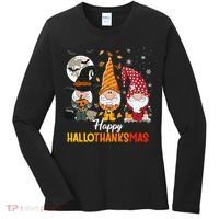Happy Hallothanksmas Ghomes Women's Long Sleeve Shirt thumb 0