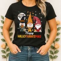 Happy Hallothanksmas Ghomes Women's T-Shirt thumb 2