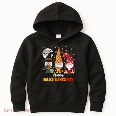 Happy Hallothanksmas Ghomes Kids Hoodie