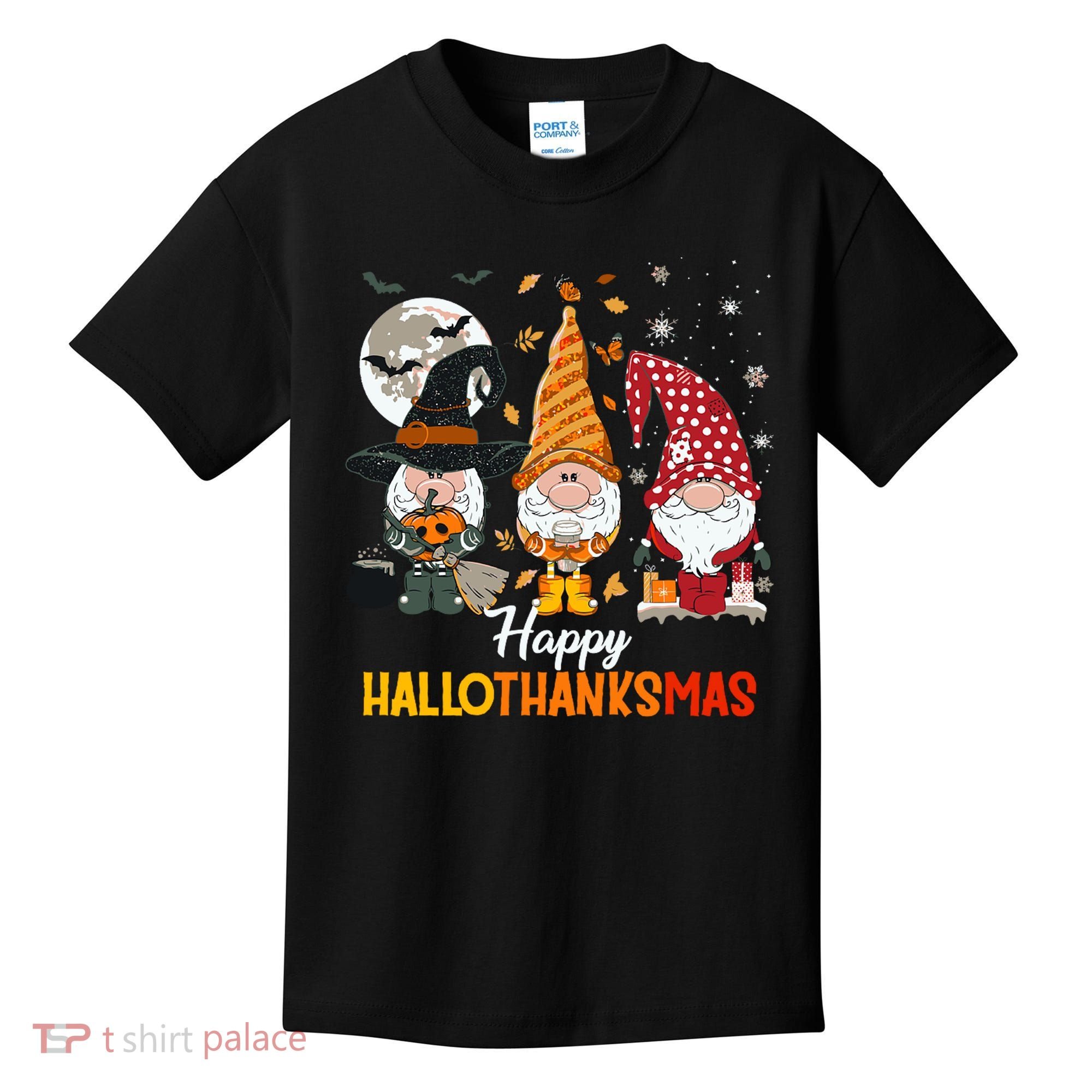 Happy Hallothanksmas Ghomes Kids T-Shirt
