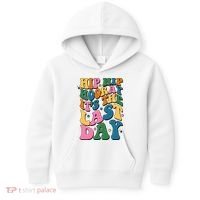 Hip Hip Hooray Its The Last Day Schools Out Kids Hoodie thumb 0