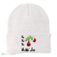 Ho Ho Ho No More Joe Trump 2024 Funny Christmas Beanie thumb 0