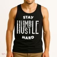 Hustler Hip Hop Lover Stay Humble Hustle Hard Christmas Gift Tank Top thumb 3