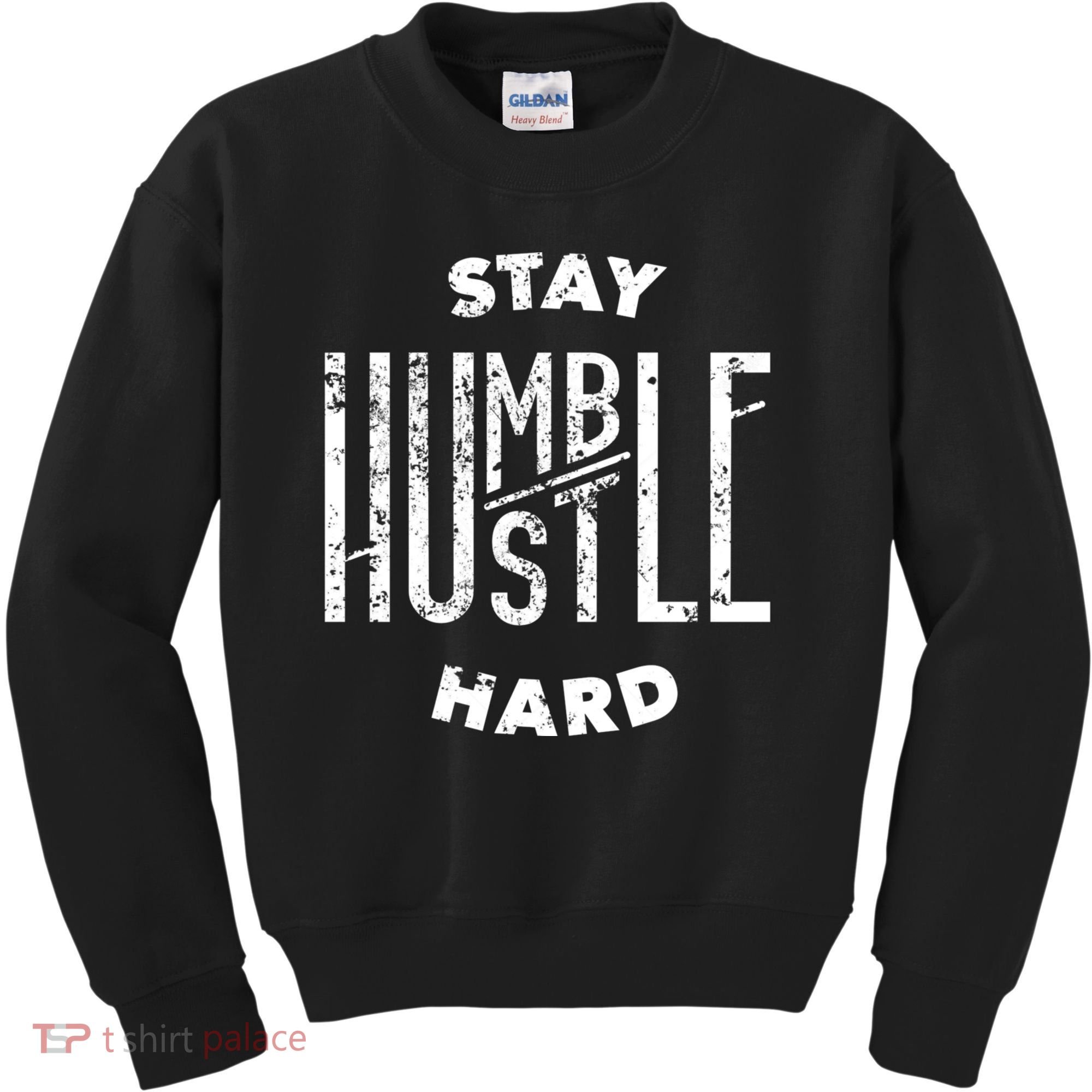 Hustler Hip Hop Lover Stay Humble Hustle Hard Christmas Gift Kids Sweatshirt