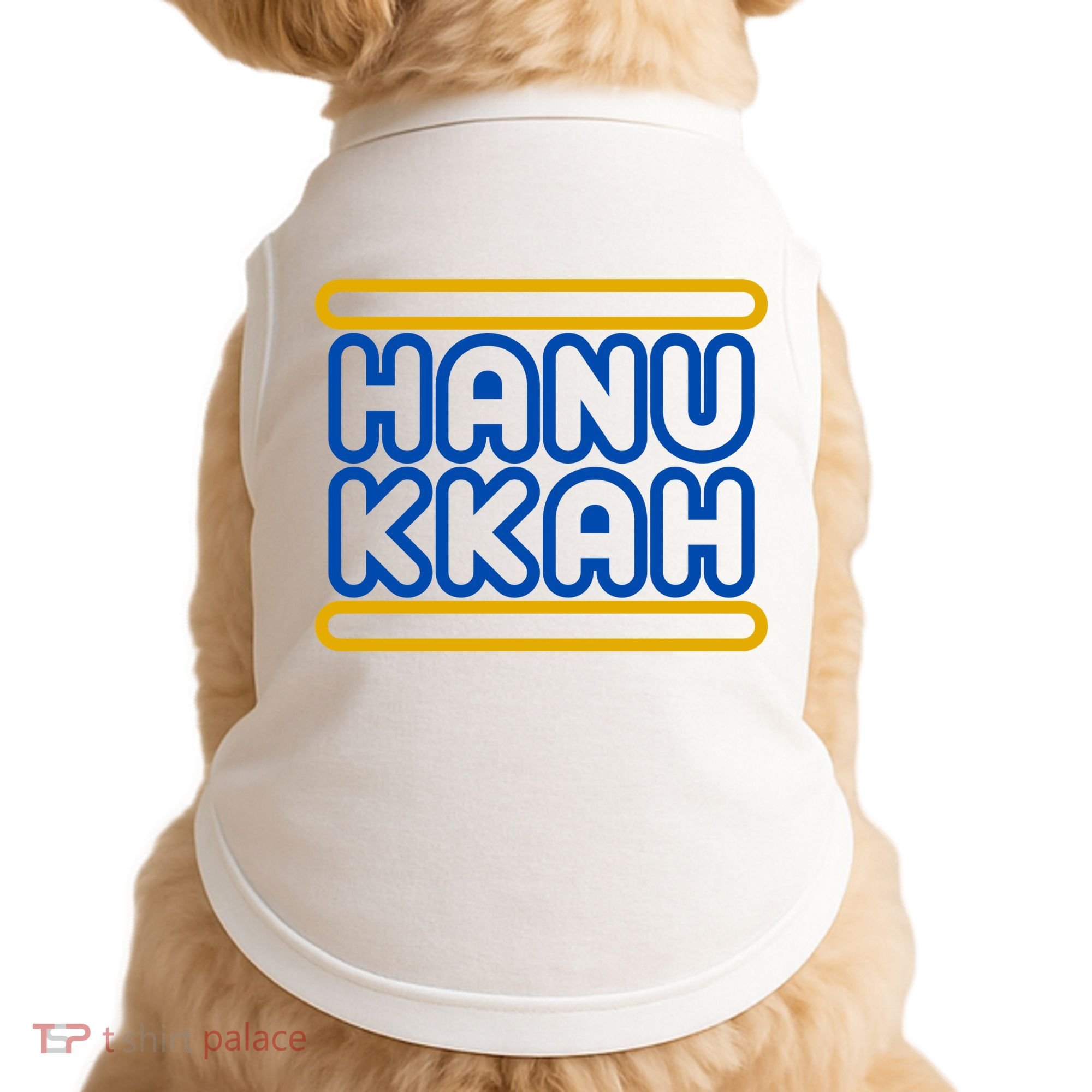 Happy Hanukkah Holiday Gift Doggie Tank