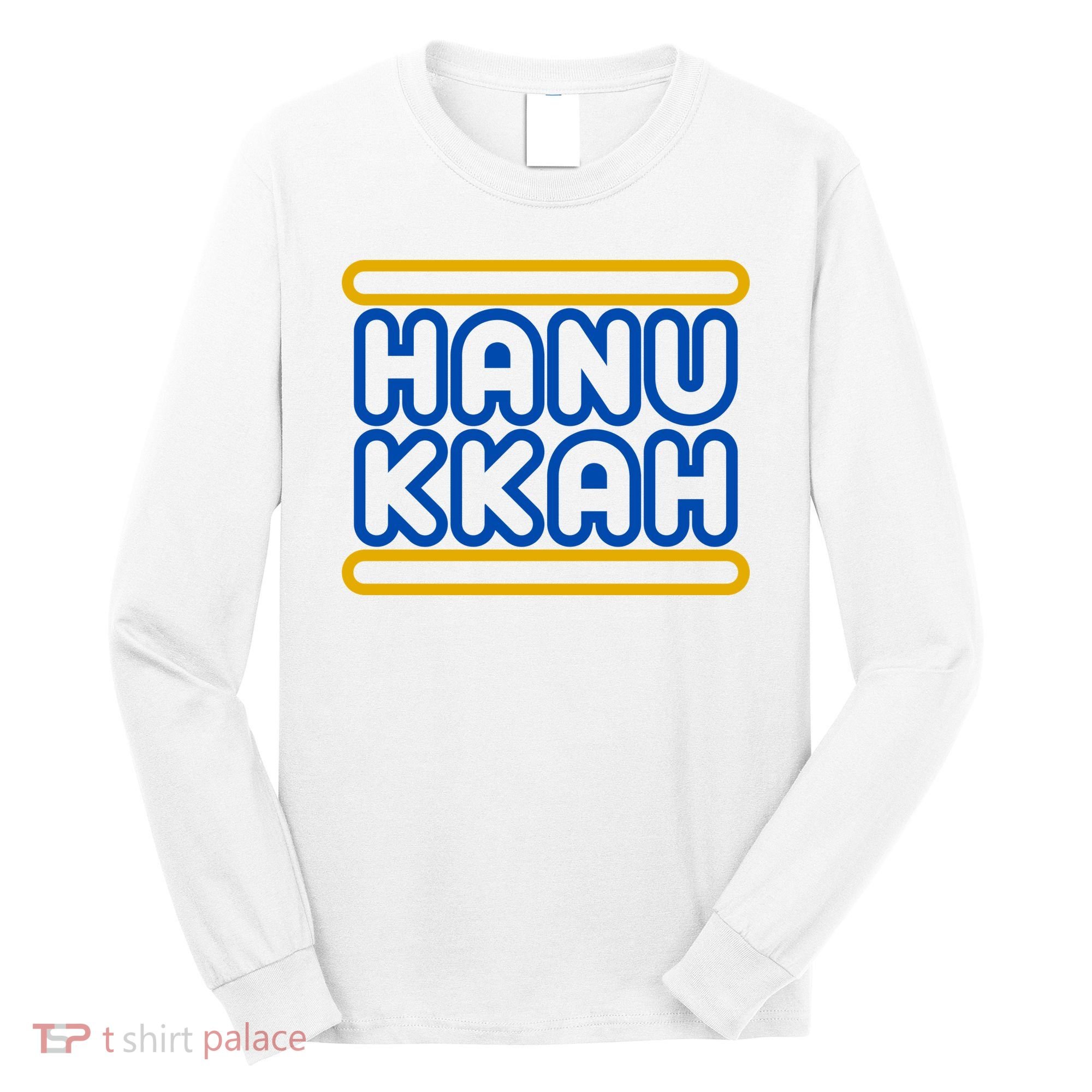 Happy Hanukkah Holiday Gift Long Sleeve Shirt