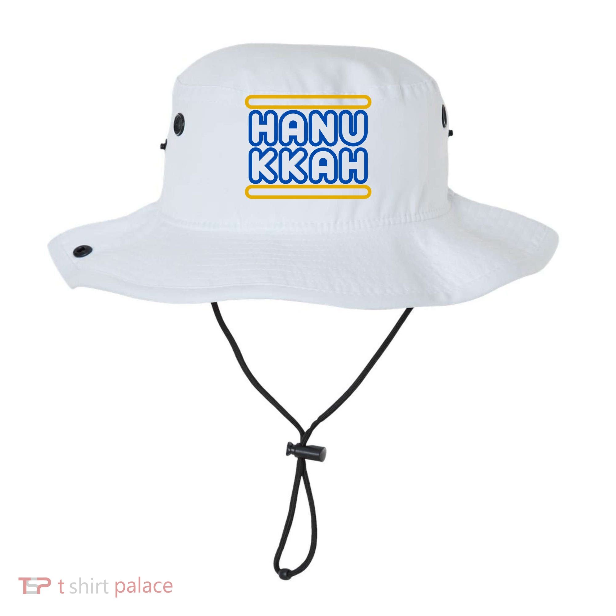 Happy Hanukkah Holiday Gift Bucket Hat