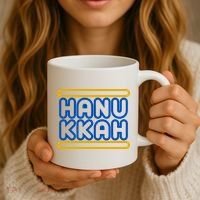 Happy Hanukkah Holiday Gift Coffee Mug thumb 3