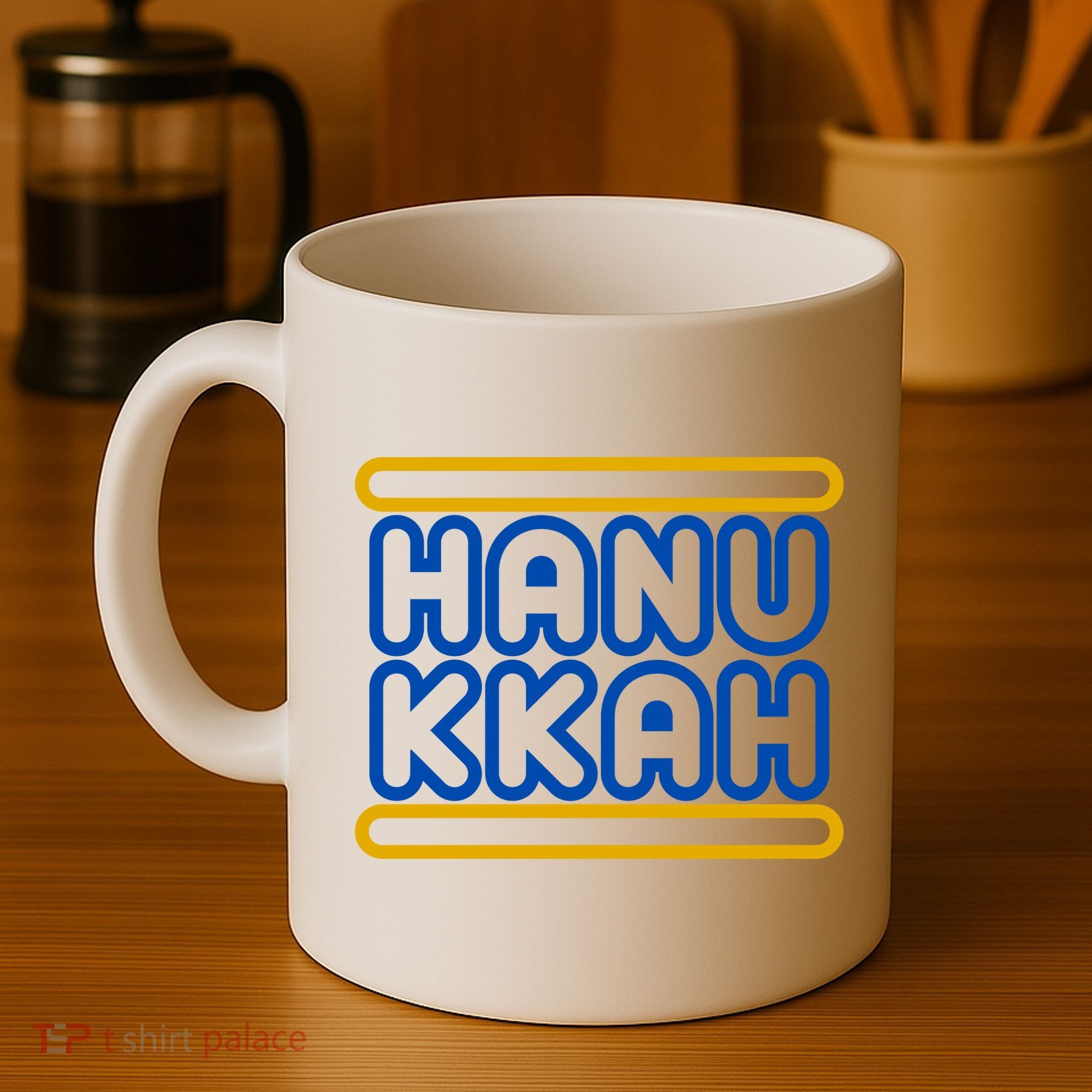 Happy Hanukkah Holiday Gift Coffee Mug