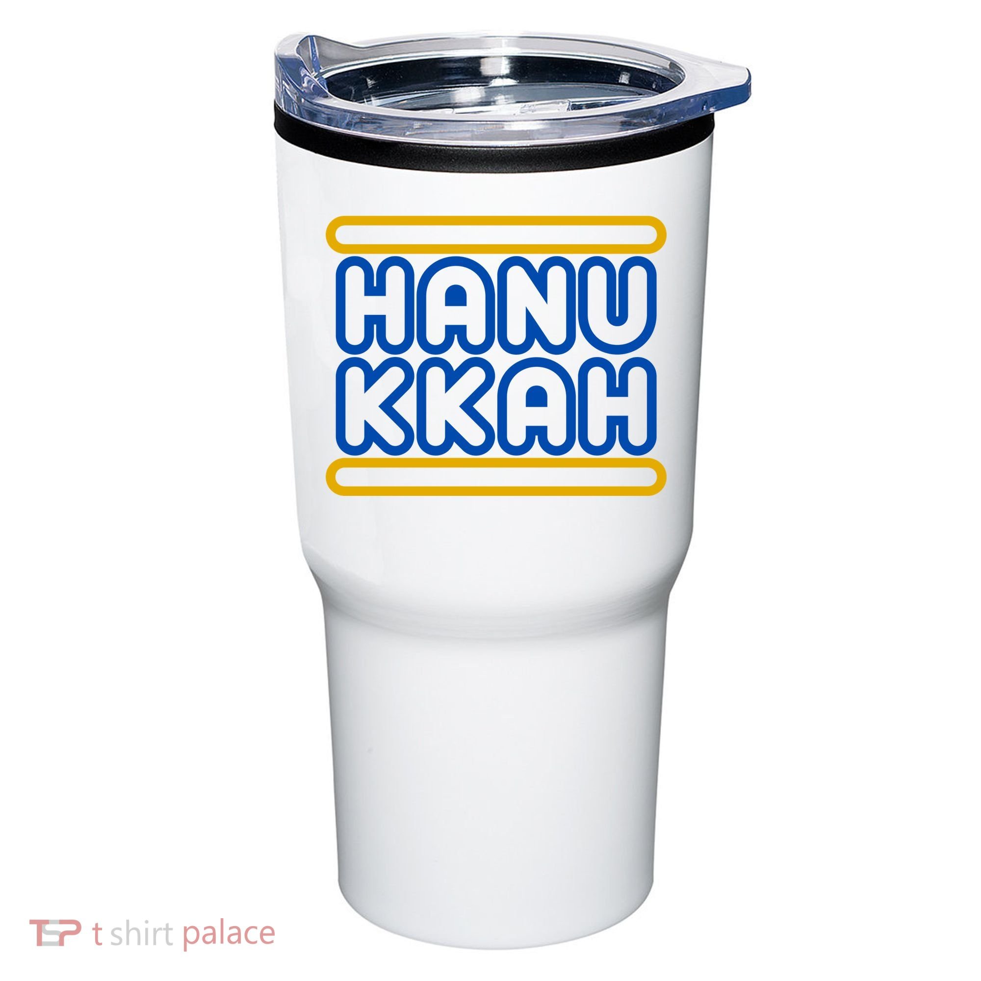 Happy Hanukkah Holiday Gift Tumbler