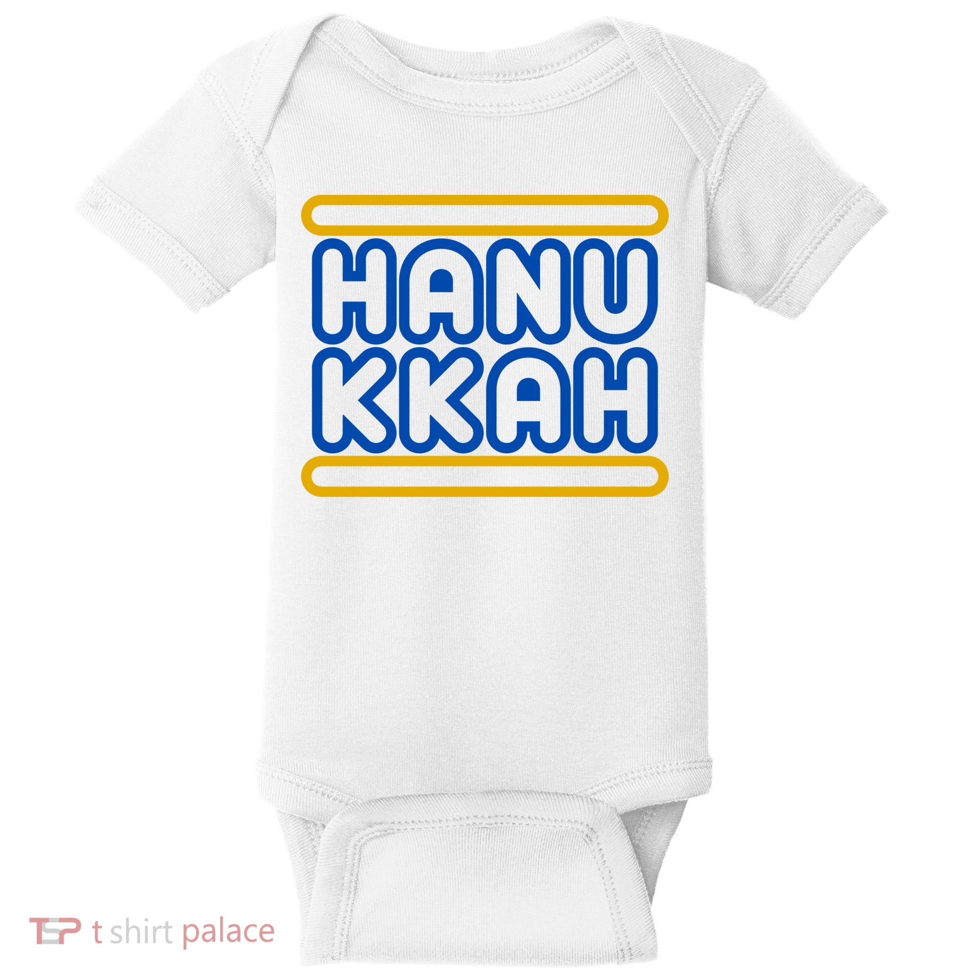 Happy Hanukkah Holiday Gift Baby Bodysuit