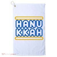 Happy Hanukkah Holiday Gift Golf Towel thumb 0