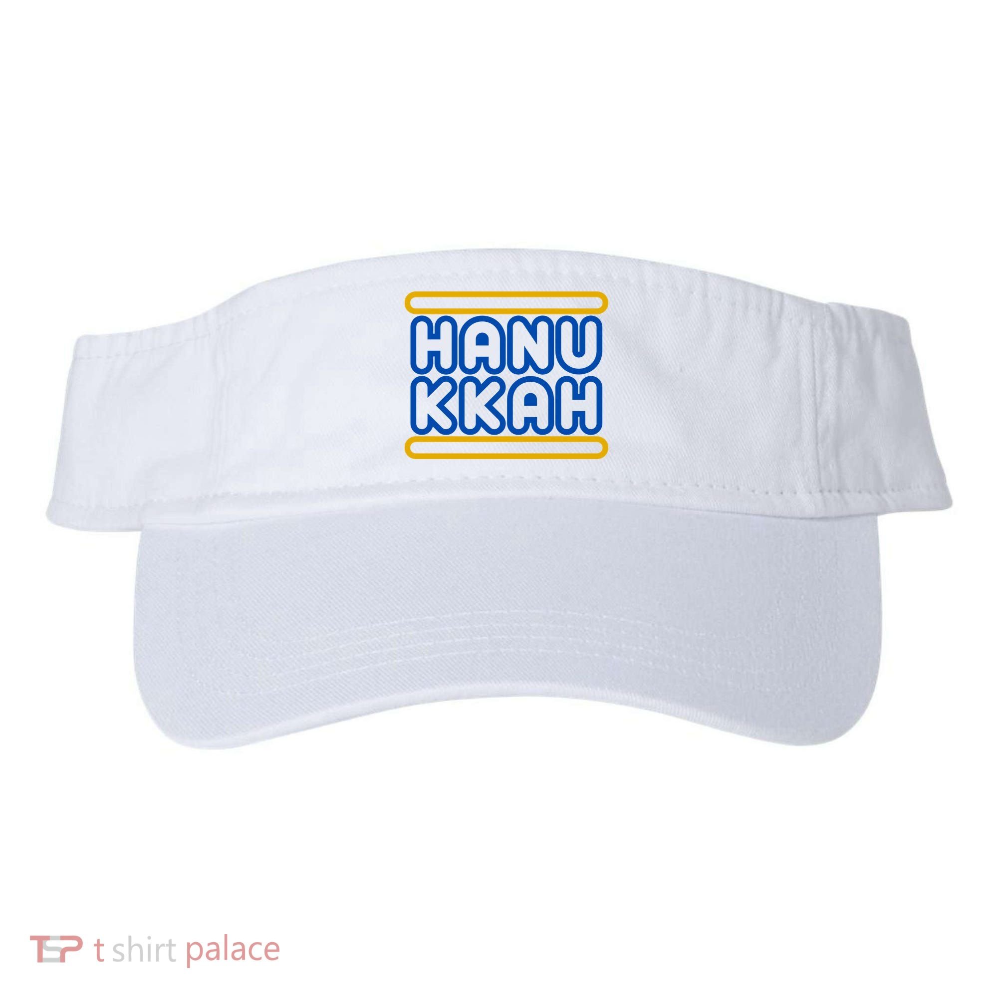 Happy Hanukkah Holiday Gift Visor