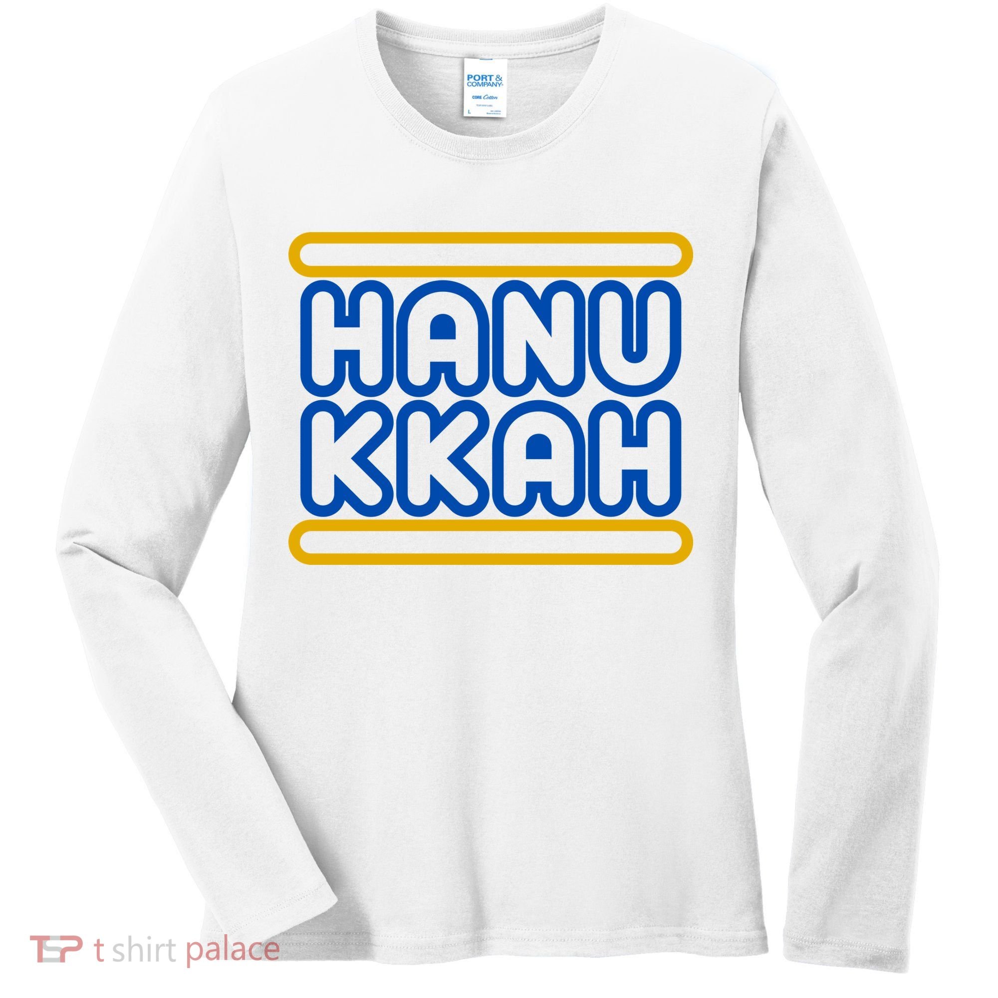 Happy Hanukkah Holiday Gift Women's Long Sleeve Shirt