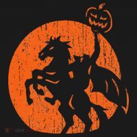 Halloween Headless Horseman Folklore Pumpkin JackOLantern Apron thumb 3