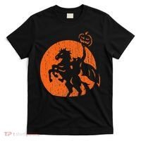 Halloween Headless Horseman Folklore Pumpkin JackOLantern T-Shirt thumb 0