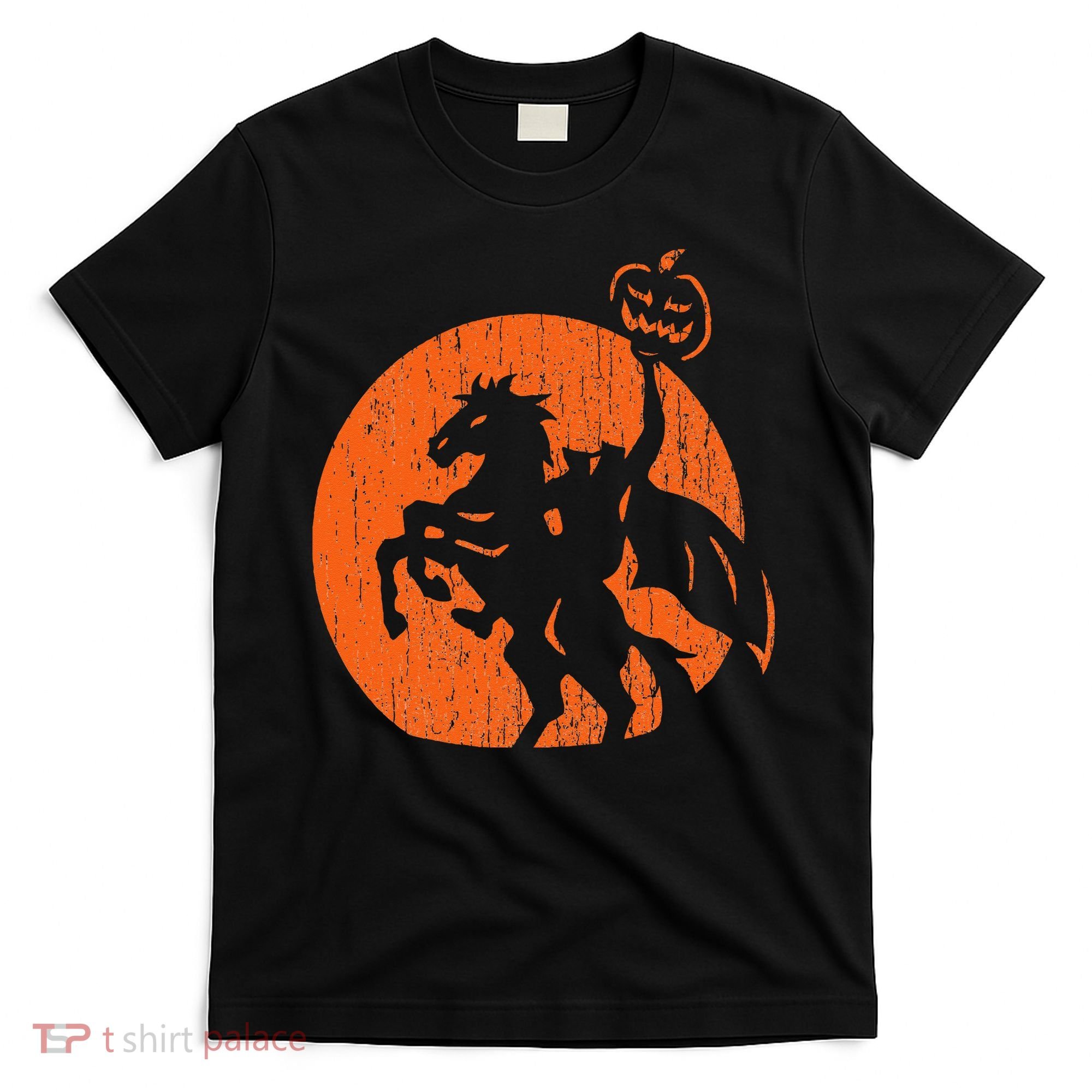 Halloween Headless Horseman Folklore Pumpkin JackOLantern T-Shirt