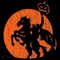 Halloween Headless Horseman Folklore Pumpkin JackOLantern Coaster thumb 2