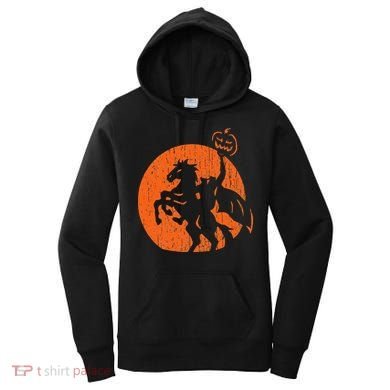 Halloween Headless Horseman Folklore Pumpkin JackOLantern Women's Hoodie
