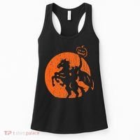 Halloween Headless Horseman Folklore Pumpkin JackOLantern Women's Tank Top thumb 0