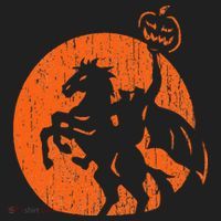 Halloween Headless Horseman Folklore Pumpkin JackOLantern Golf Towel thumb 3