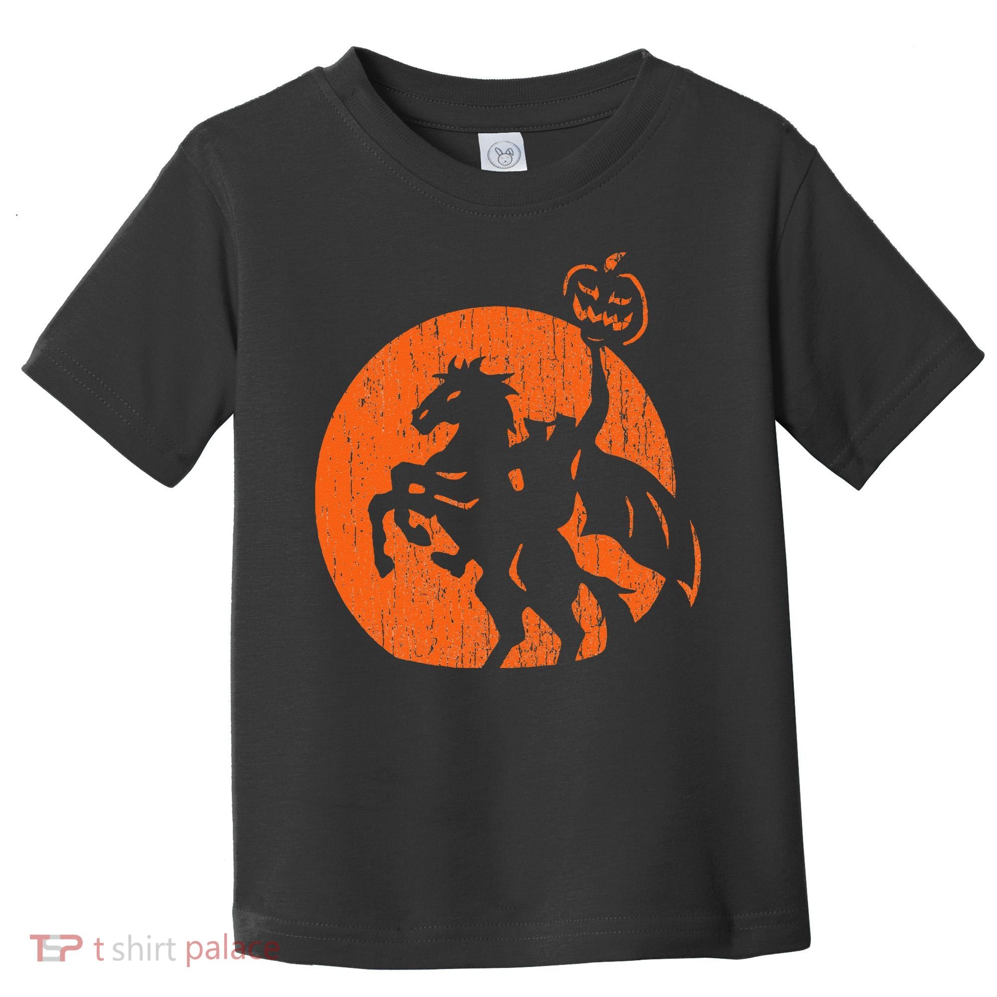 Halloween Headless Horseman Folklore Pumpkin JackOLantern Toddler T-Shirt