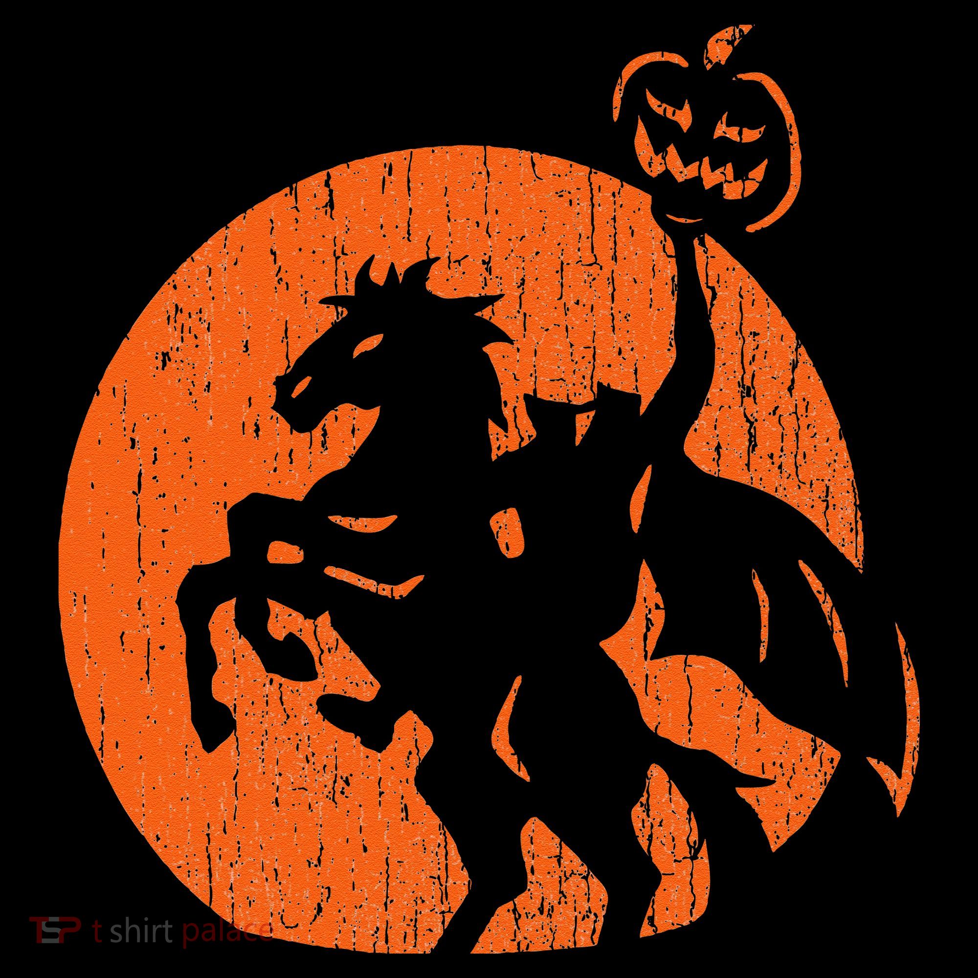 Halloween Headless Horseman Folklore Pumpkin JackOLantern Women's T-Shirt