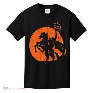 Halloween Headless Horseman Folklore Pumpkin JackOLantern Kids T-Shirt