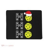Ho Ho Ho Pickleball Christmas Santa Hat Holiday Mousepad thumb 0