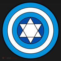Hero Holidays Hanukkah Captain Shield Logo Tote Bag thumb 4