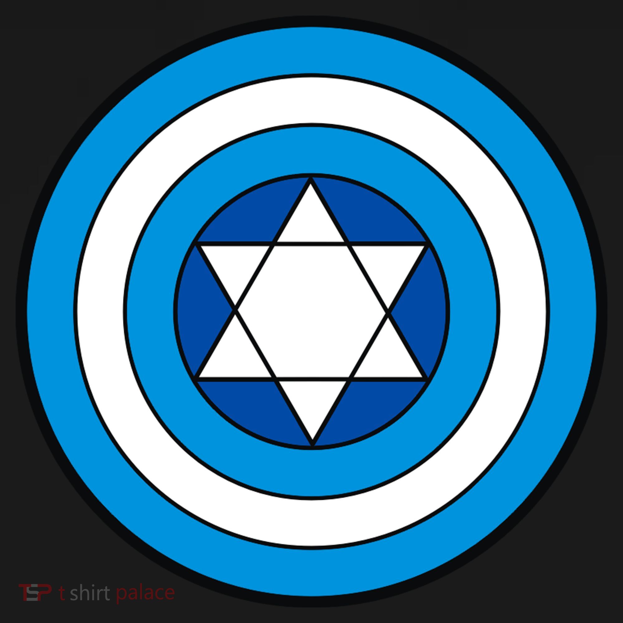 Hero Holidays Hanukkah Captain Shield Logo Tote Bag