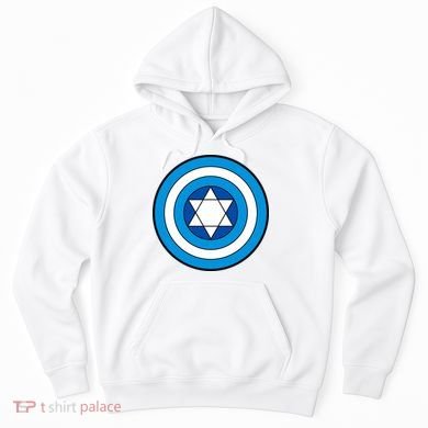 Hero Holidays Hanukkah Captain Shield Logo Hoodie