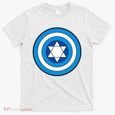 Hero Holidays Hanukkah Captain Shield Logo T-Shirt