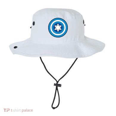 Hero Holidays Hanukkah Captain Shield Logo Bucket Hat