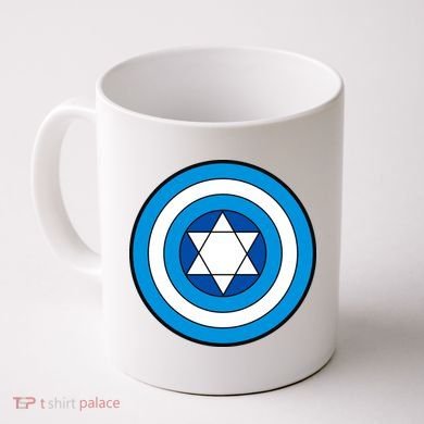 Hero Holidays Hanukkah Captain Shield Logo Coffee Mug