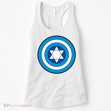 Hero Holidays Hanukkah Captain Shield Logo Women's Tank Top