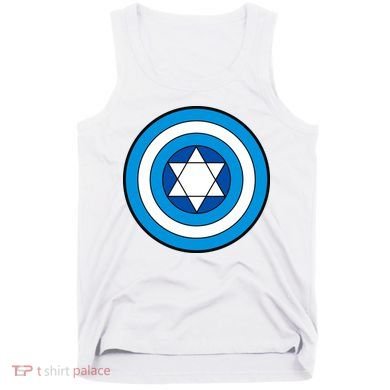 Hero Holidays Hanukkah Captain Shield Logo Tank Top