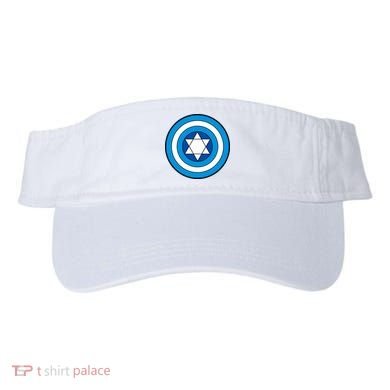 Hero Holidays Hanukkah Captain Shield Logo Visor