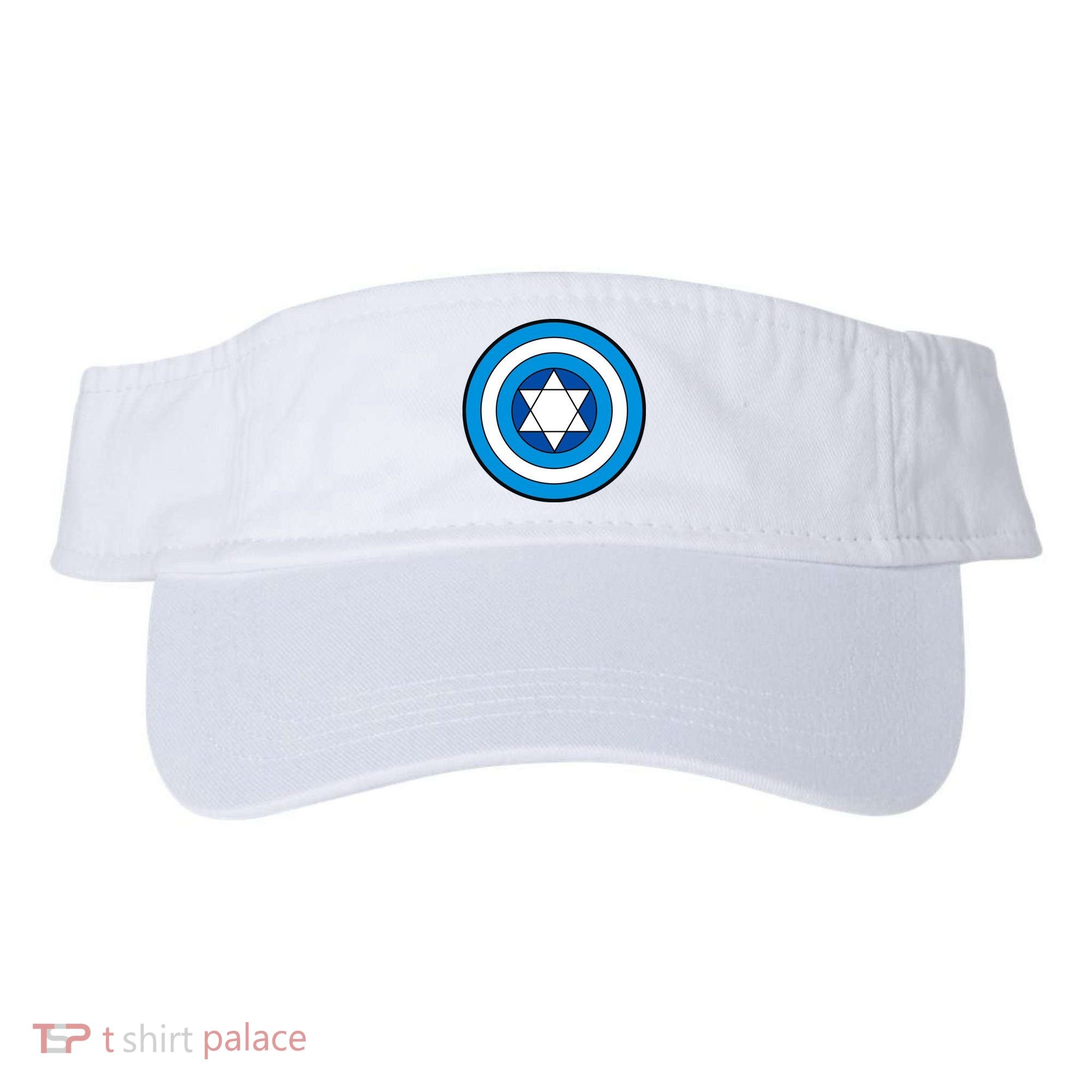 Hero Holidays Hanukkah Captain Shield Logo Visor