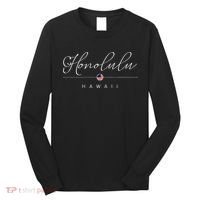 Honolulu Hawaii HI On Honolulu Long Sleeve Shirt thumb 0