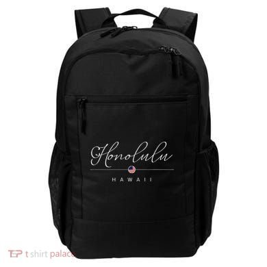 Honolulu Hawaii HI On Honolulu Backpack