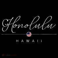 Honolulu Hawaii HI On Honolulu Button thumb 1