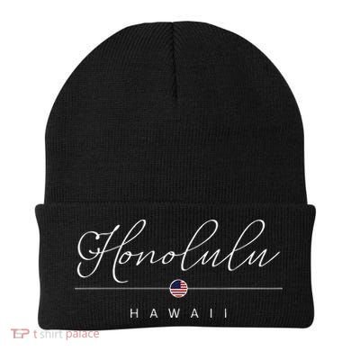 Honolulu Hawaii HI On Honolulu Beanie