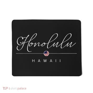 Honolulu Hawaii HI On Honolulu Mousepad