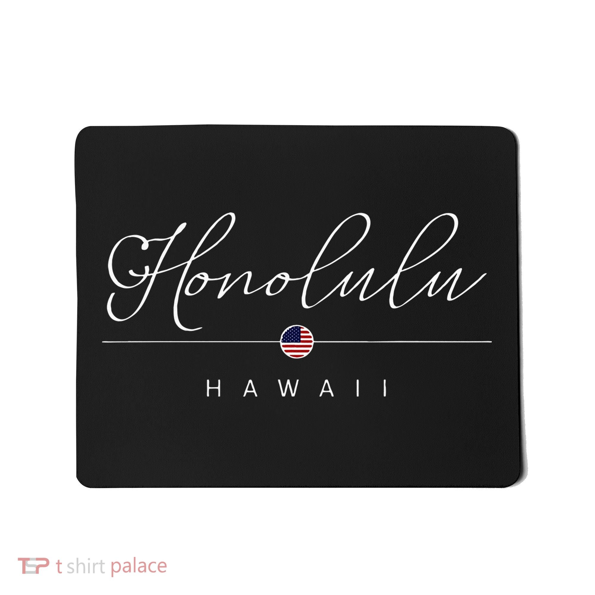 Honolulu Hawaii HI On Honolulu Mousepad